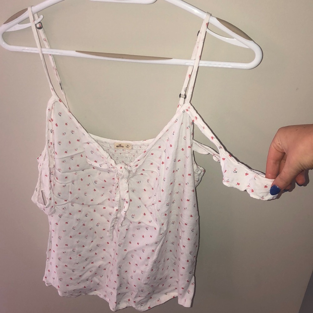 Flower Printed Hollister Tank